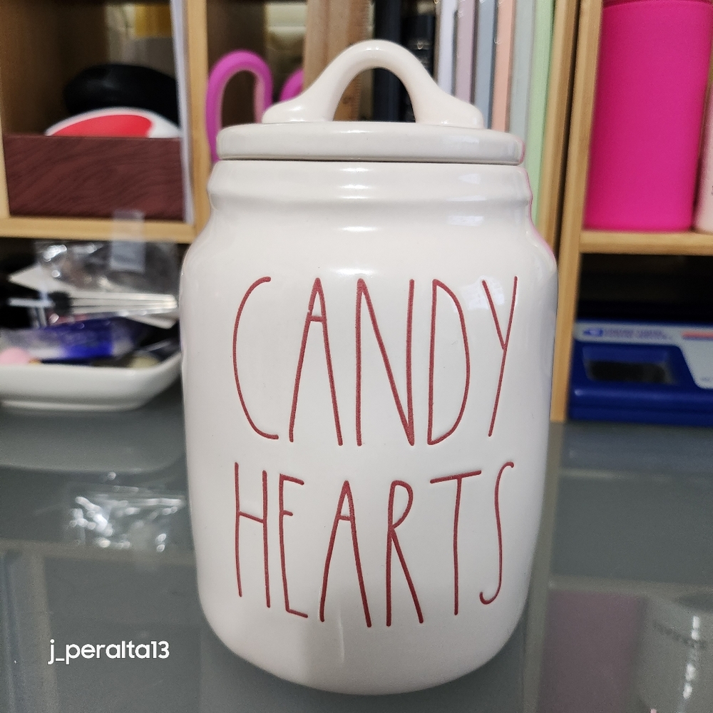 Rae Dunn baby CANDY HEARTS canister